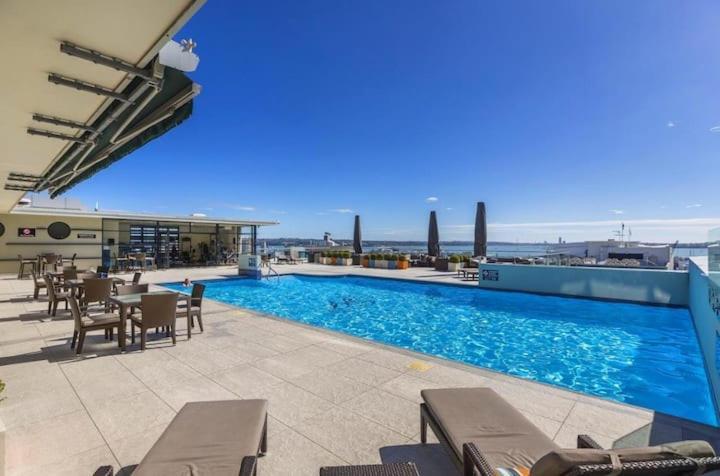 Luxury Private Apartment At The Heritage Hotel Auckland Bagian luar foto